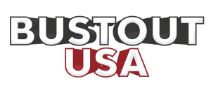 BustoutUSA Logo with Grid behind